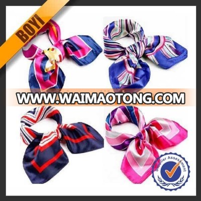 Wholesale 100% Pure Silk Custom Printed Scarves